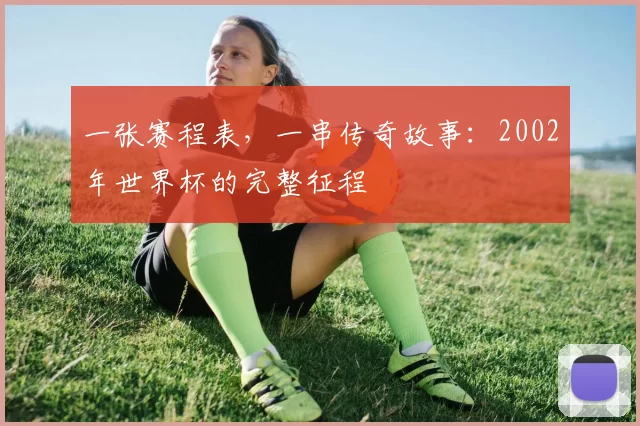 一张赛程表,一串传奇故事:2002年世界杯的完整征程